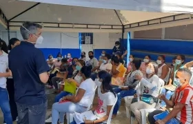 El programa ‘Sisbén a tu barrio’ llegó al barrio El Bosque.