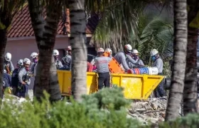 La cifra de desaparecidos por el derrumbe se ubica hoy en 43.