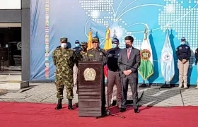 El Director Nacional de la Policía, general Jorge Luis Vargas.