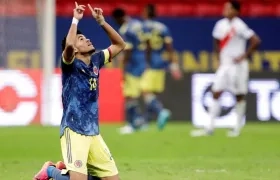 Luis Díaz, delantero de la Selección Colombia. 