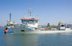 La draga 'Taccola',la supuesta solución para el puerto de Barranquilla.