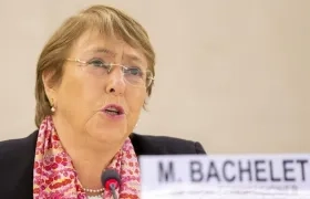 La alta comisionada de la ONU, Michelle Bachelet.