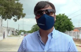 El Alcalde de Barranquilla, Jaime Pumarejo.