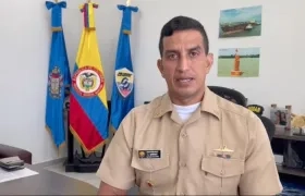 CF Carlos Urbano Montes, Capitán del Puerto de Barranquilla.