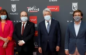 Acto de nominaciones de los Premios Platino.