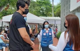 Cruz Roja se une a campaña de vacunación contra el Covid-19 a mujeres gestantes.