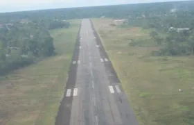 Pista del aeropuerto de Vaupés.