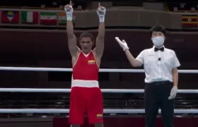 Ceiber Ávila, boxeador colombiano. 