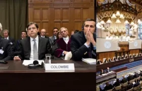 Defensa de Colombia ante la Corte Internacional de Justicia de La Haya.