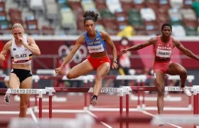 Melissa González, atleta colombiana. 