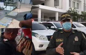 Coronel Carlos Julio Cabrera, subcomandante de la Mebar, explicó lo ocurrido en Plaza del Sol.