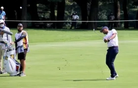 Sebastián Muñoz, golfista colombiano. 