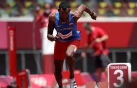 Anthony Zambrano, atleta colombiano. 