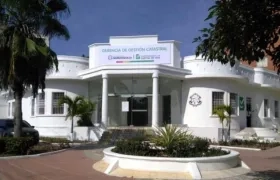 Gerencia de Gestión Catastral en la calle 75 con carrera 58.