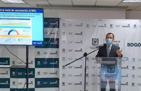 Alejandro Gómez, secretario de Salud de Bogotá.