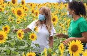 La Gobernadora del Atlántico, Elsa Noguera.