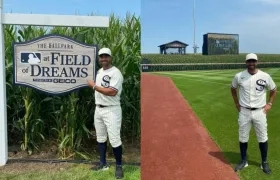 Luis 'El Mello' Sierra, coach de los Medias Blancas de Chicago. 