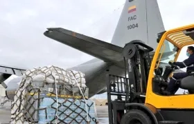 Fuerza Aérea traslada a personal y las ayudas dispuestas por nuestro país para apoyar a los haitianos.