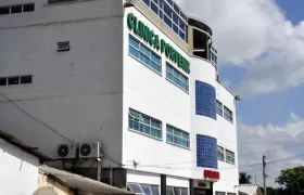 La víctima llegó sin signos vitales a la Clínica Porvenir.