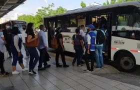 Así se ve la estación Joe Arroyo de Transmetro.