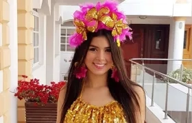 Valeria Charris Salcedo, reina del Carnaval de Barranquilla 2022.