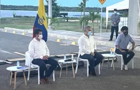 El Presidente Iván Duque durante el acto.