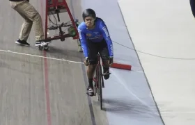 Marianis Salazar, ciclista del Atlántico. 