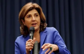 La excanciller colombiana María Ángela Holguín.