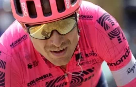 Magnus Cort Nielsen se impone en la meta. 