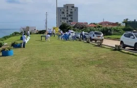 El predio de la discordia.