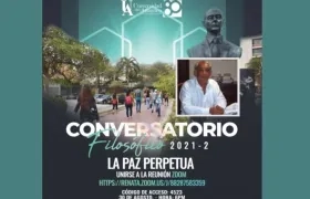 El abogado Juan Pabón Arrieta es el invitado al Conversatorio Filosófico.