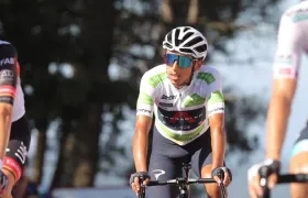 Egan Bernal, ciclista colombiano. 