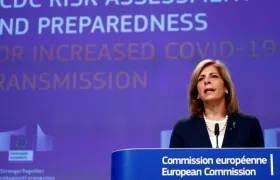 La comisaria europea de Salud, Stella Kyriakides.