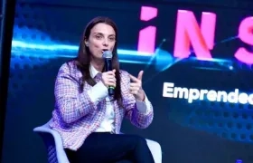 La Ministra de las TIC, Karen Abudinen.