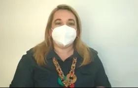 Ligia Oviedo, Jefe de Salud Pública de Barranquilla.