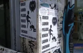 Imagen de los carteles.