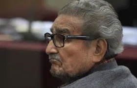 Líder y fundador de la banda terrorista Sendero Luminoso, Abimael Guzmán