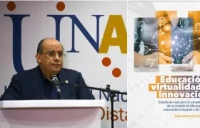 Jaime Leal, rector de la UNAD, publica el libro Educación, virtualidad e innovación.