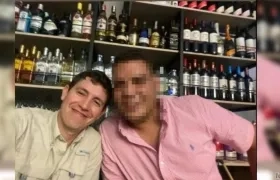 Enrique Rafael Vives Caballero, horas antes del accidente.