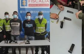 Héctor Ramón Azuaje González y Jesús Manuel Tapia Morelo.