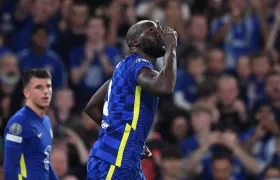 El delantero Romelu Lukaku.