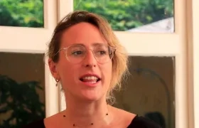 Charlène Favier, directora de cine francés.