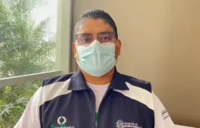 Humberto Mendoza, secretario de Salud del Distrito de Barranquilla.