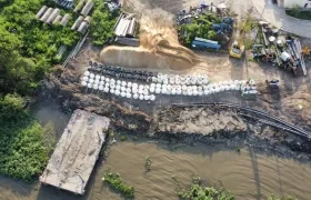 Trabajos de la Triple A para la calidad del agua que consumen los barranquilleros, soledeños y galaperos.