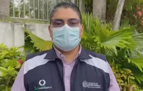 Humberto Mendoza, secretario de Salud de Barranquilla.