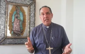 Monseñor Pablo Salas, arzobispo de Barranquilla.