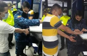 Alias 'Tommy Masacre' y Juan Manuel Borré. 