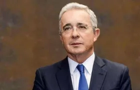 El expresidente colombiano Álvaro Uribe.