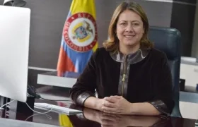 Ministra de Comercio María Ximena Lombana.