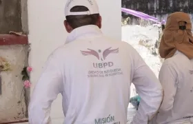Imagen de los operativos de la UBPD.